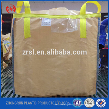 Type B big 1ton pp jumbo bulk bag,pp conductive jumbo big bag ,anti static big bag